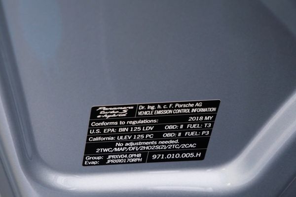 Rhodium Silver Metallic 2018 Porsche Panamera Turbo S E-Hybrid sold by Sandbox Motors
