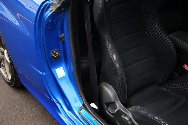 blue 2001 Nissan Skyline GT-R R34 V-spec 2 for sale by Sandbox Motors