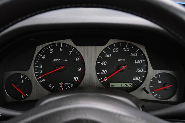 blue 2001 Nissan Skyline GT-R R34 V-spec 2 for sale by Sandbox Motors