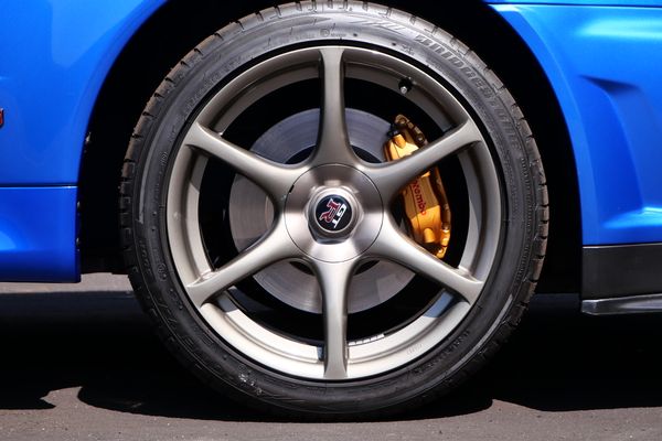 blue 2001 Nissan Skyline GT-R R34 V-spec 2 for sale by Sandbox Motors
