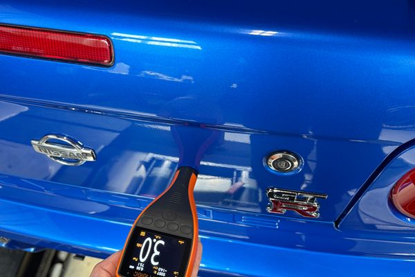blue 2001 Nissan Skyline GT-R R34 V-spec 2 for sale by Sandbox Motors