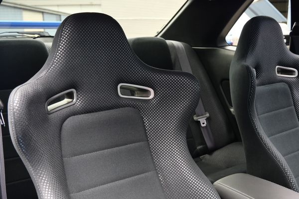 blue 2001 Nissan Skyline GT-R R34 V-spec 2 for sale by Sandbox Motors