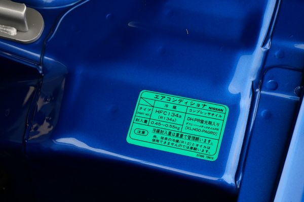 blue 2001 Nissan Skyline GT-R R34 V-spec 2 for sale by Sandbox Motors