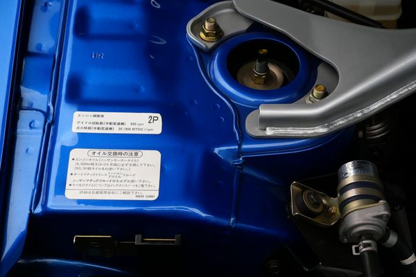 blue 2001 Nissan Skyline GT-R R34 V-spec 2 for sale by Sandbox Motors