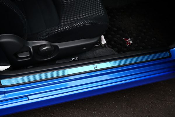 blue 2001 Nissan Skyline GT-R R34 V-spec 2 for sale by Sandbox Motors