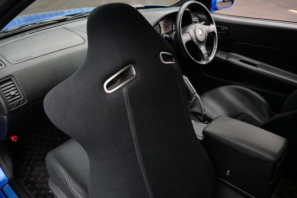 blue 2001 Nissan Skyline GT-R R34 V-spec 2 for sale by Sandbox Motors