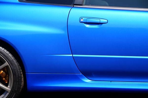 blue 2001 Nissan Skyline GT-R R34 V-spec 2 for sale by Sandbox Motors