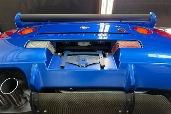 blue 2001 Nissan Skyline GT-R R34 V-spec 2 for sale by Sandbox Motors