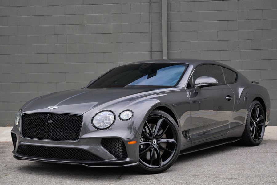 anthracite 6k-mile 2021 Bentley Continental GT W12 sold by Sandbox Motors