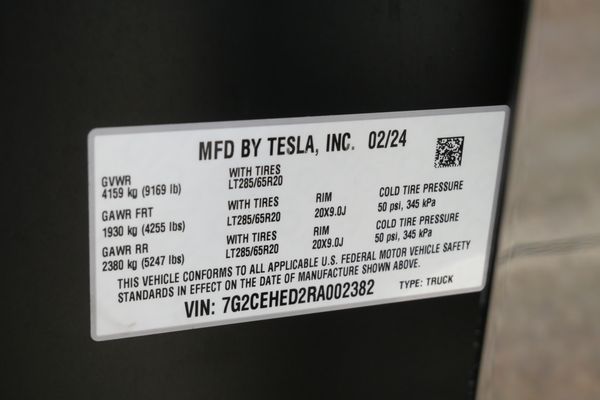 Black 2024 Tesla Cybertruck Sold by Sandbox Motors