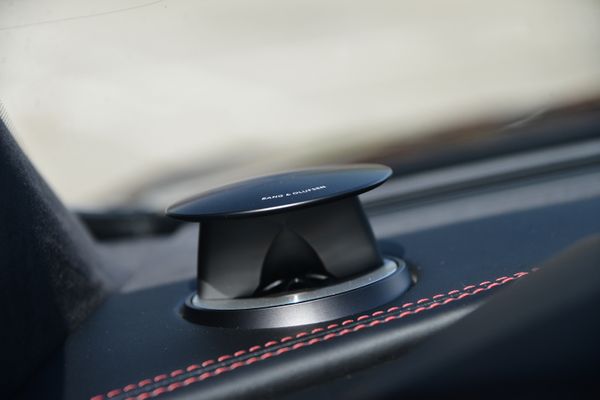 Black and red 2015 Aston Martin Vanquish Q Collection for sale by Sandbox Motors.